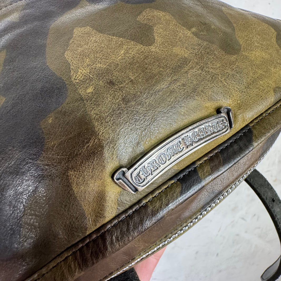 Chrome Hearts Camouflage Leather Gunslinger Messenger
