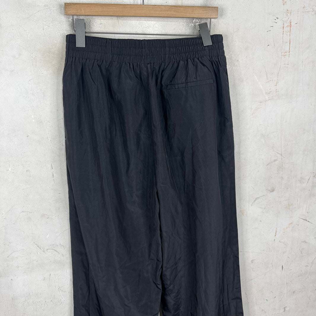 The Row Loose Silk Blend Track Pants