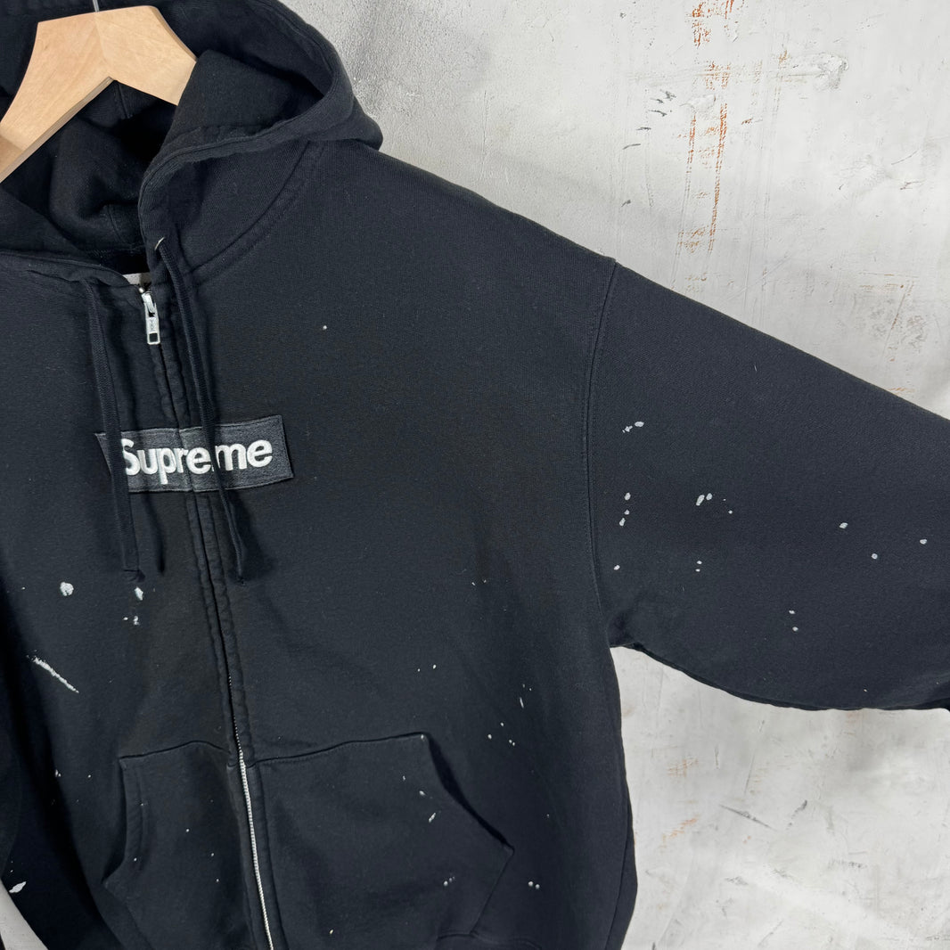 Supreme x MM6 Zip Up Box Logo