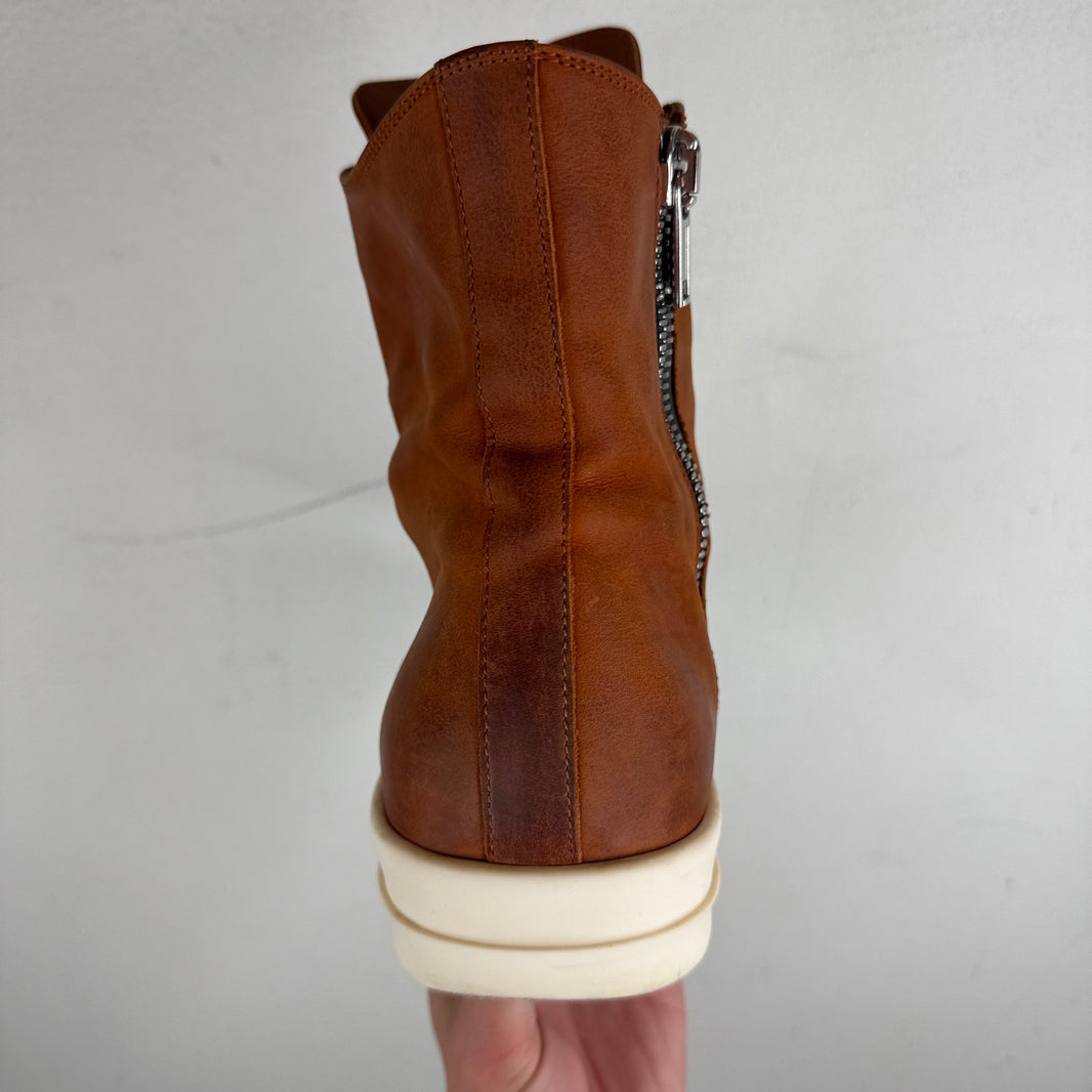 Rick Owens Leather Clay Ramones