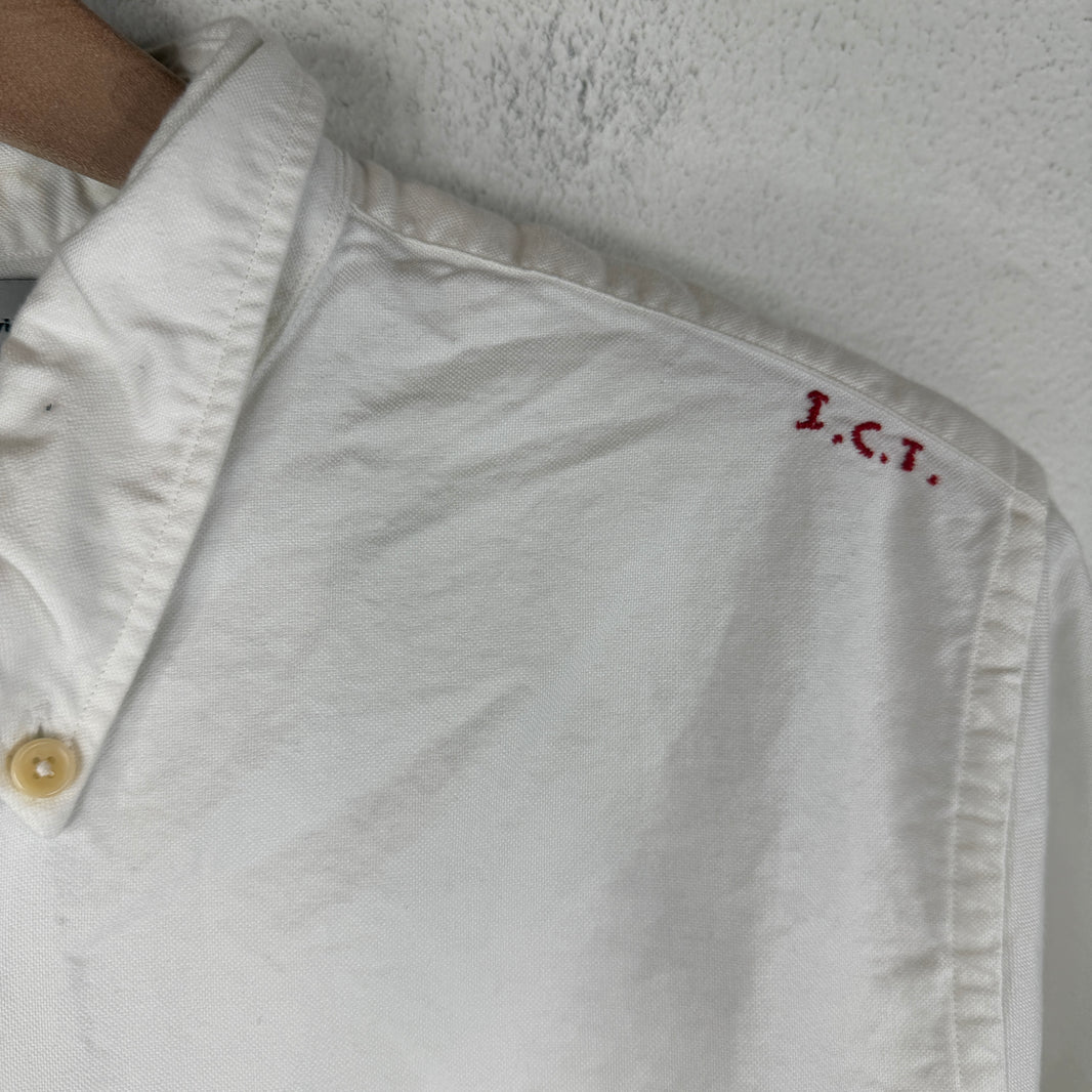Visvim White Blanket Pocket Button Up Shirt