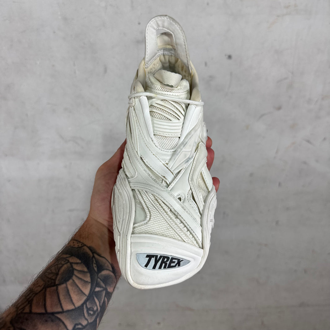 Balenciaga White Tyrex Sneakers