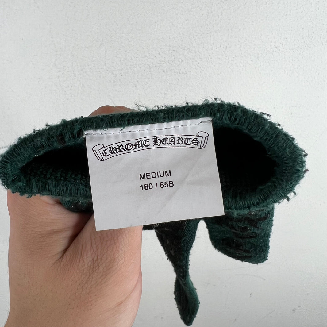 Chrome Hearts Green Work Gloves