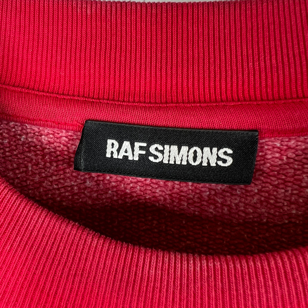 Raf Simons Red Gradient Crewneck
