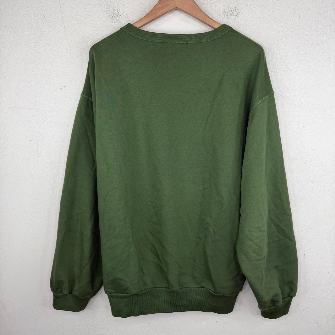 Dries Van Noten Plain Green Crewneck