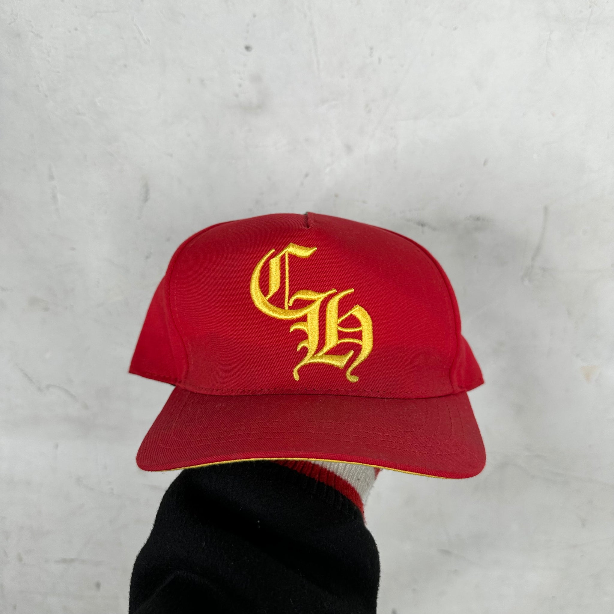 Chrome Hearts Red CH Cap – www.Lukes.store