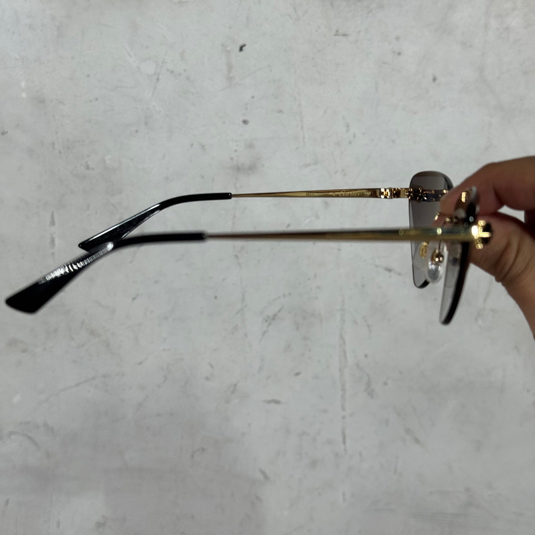 Cartier M22CT03940 Panthere Cat Eye Sunglasses