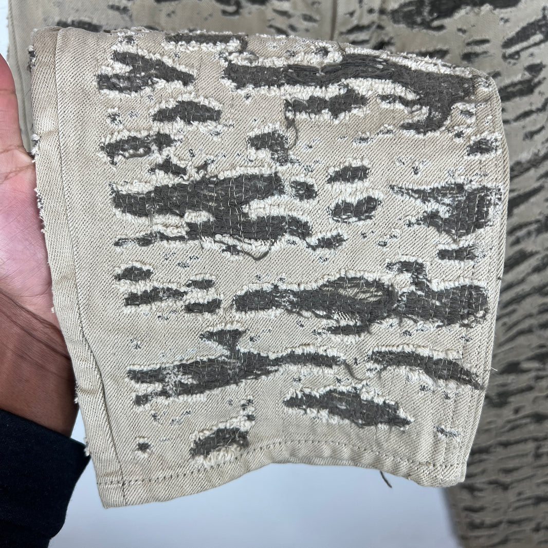 Givenchy Distressed Zipper Denim