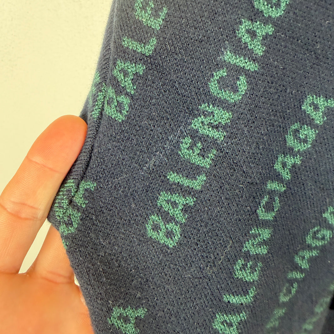 Balenciaga Repeat Logo Cardigan