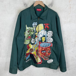 Supreme x Daniel Johnston Embroidered Work Jacket