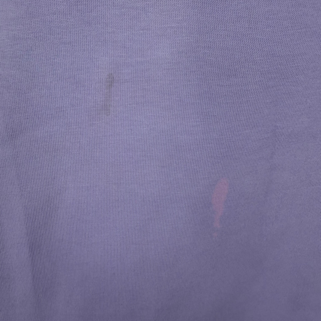 Balenciaga Purple Distressed T-Shirt