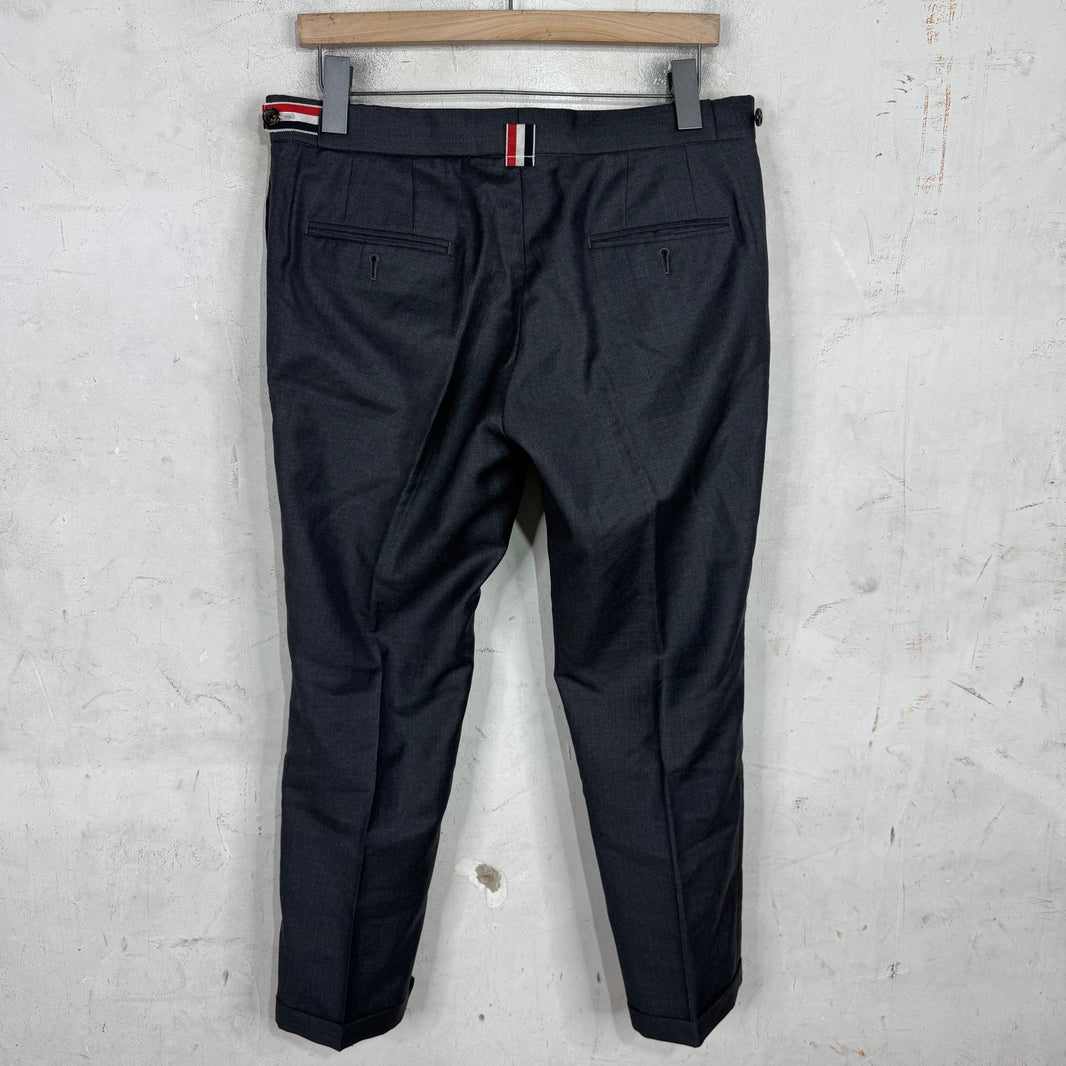 Thom Browne Dark Grey Light Trousers