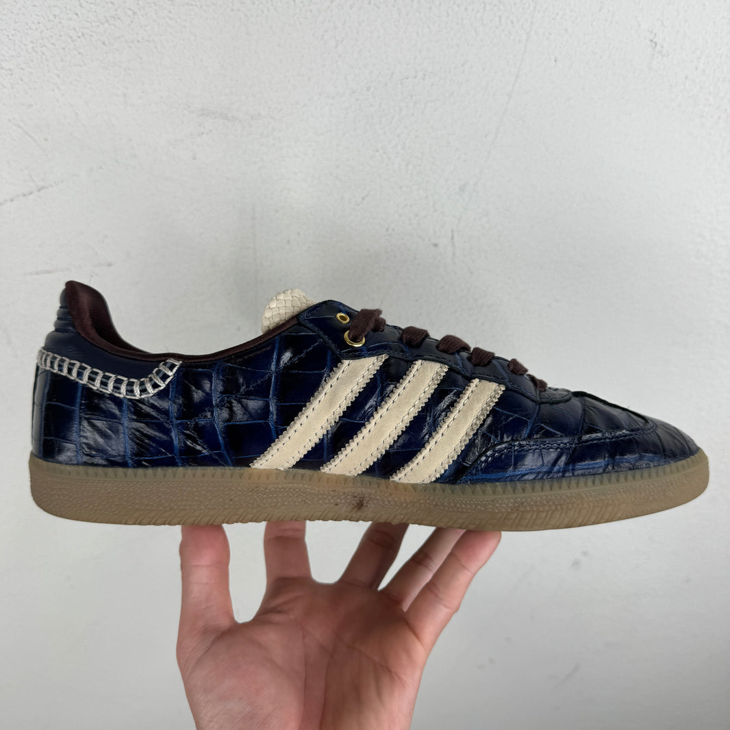 Wales Bonner Adidas Blue Croc Samba