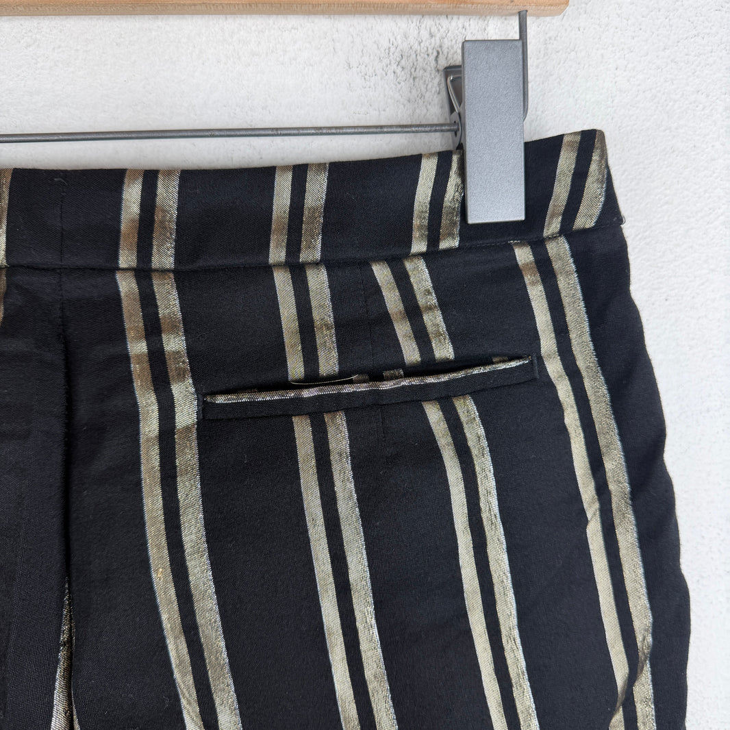 Dries Van Noten Wool Striped Trousers