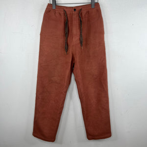 Kapital Red Fleece Drawstring Pants
