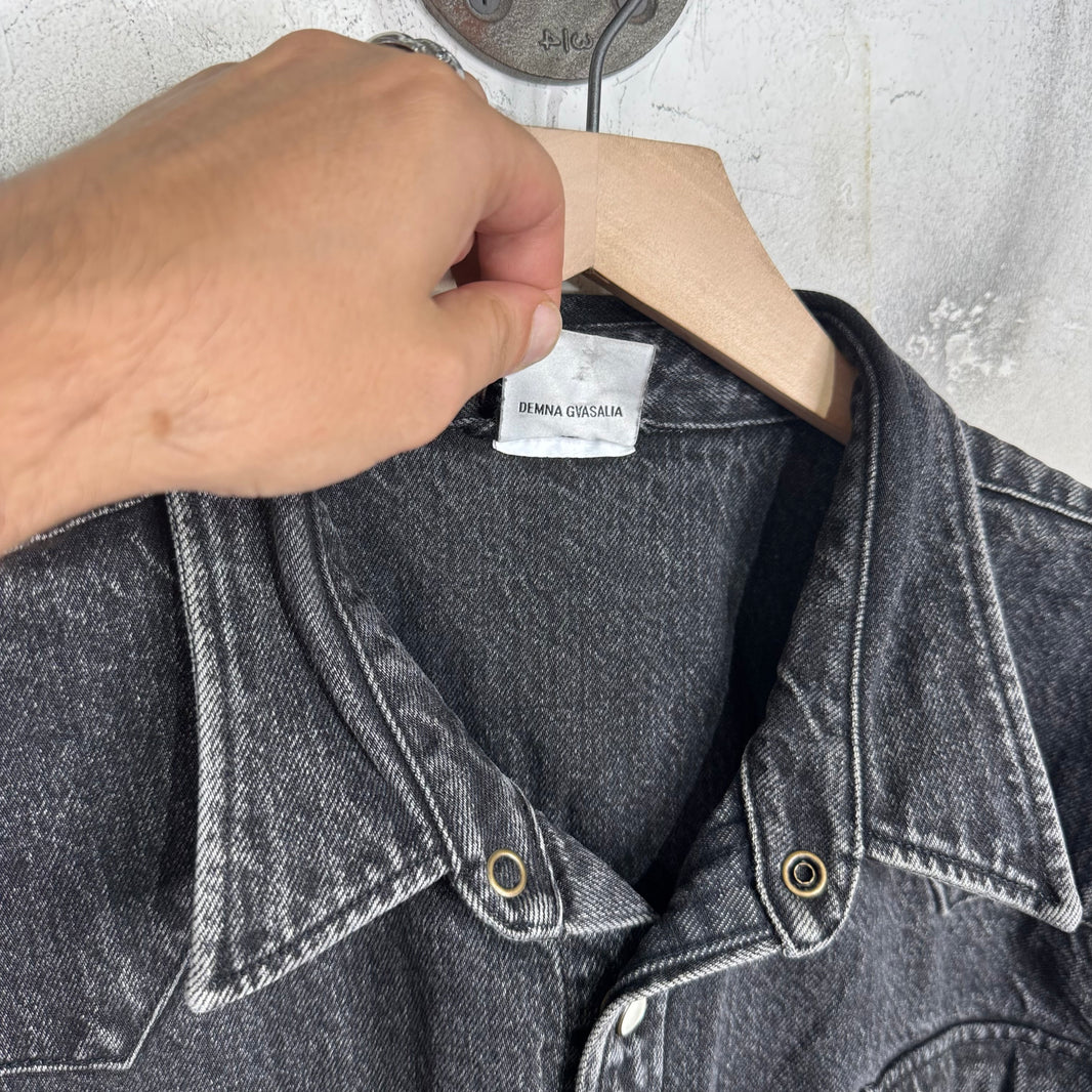 Vetements x Levis Western Snap Denim Overshirt