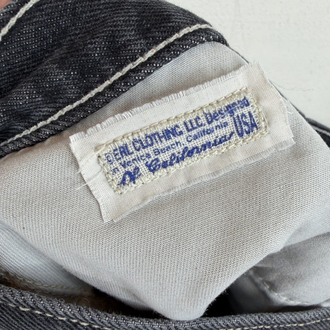 ERL Altered Black Boardwalk Jeans
