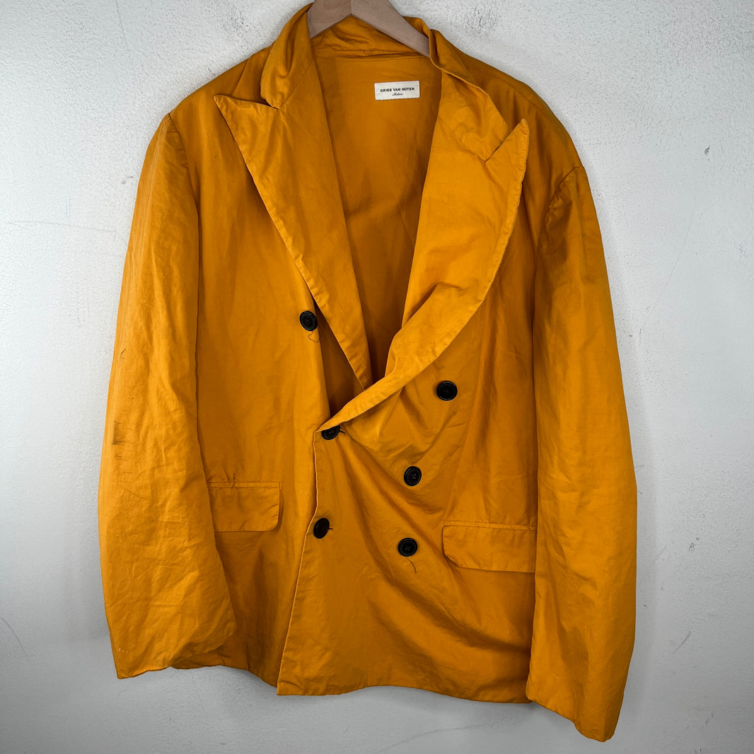 Dries Van Noten Yellow Blazer