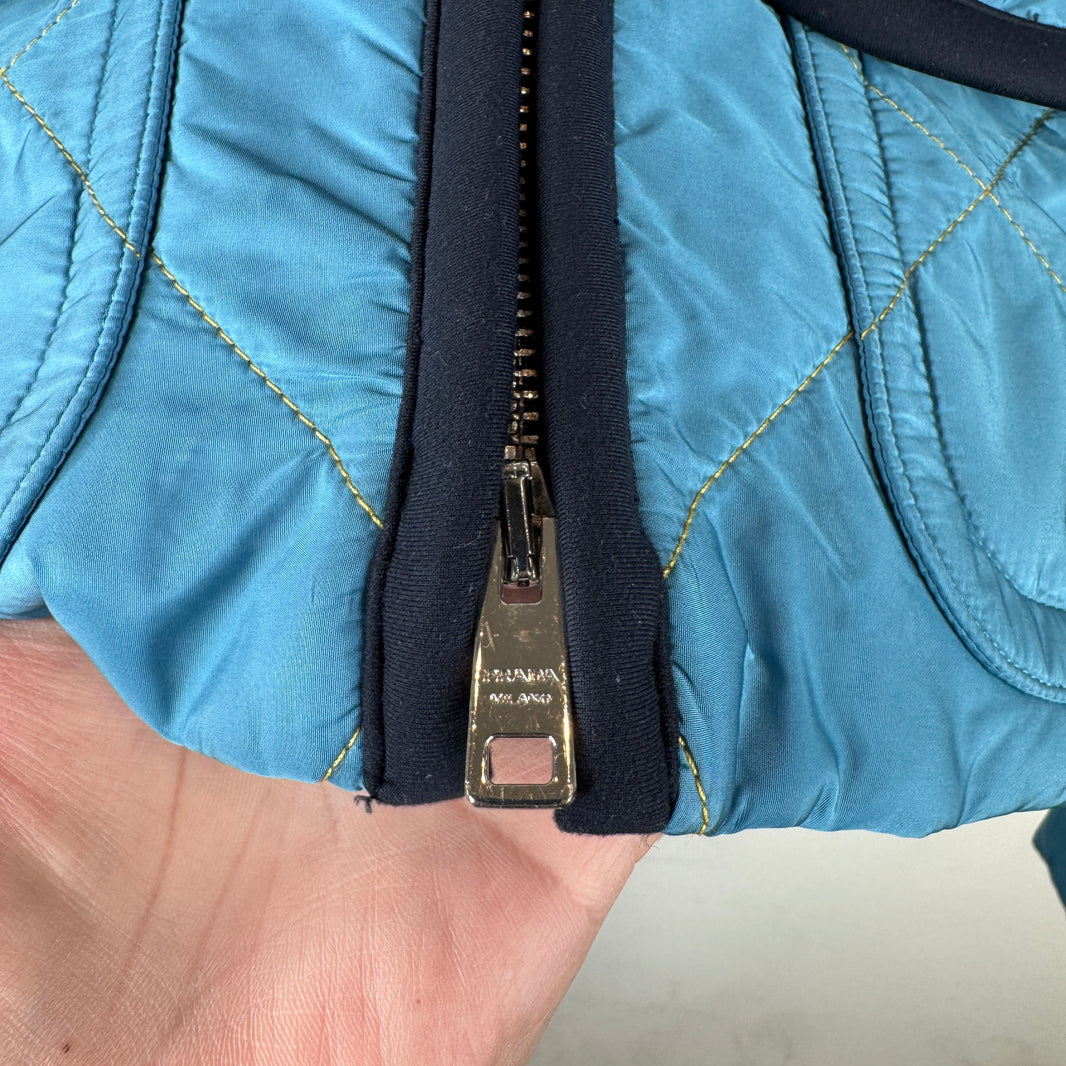 Prada Cropped Quilted Jacket