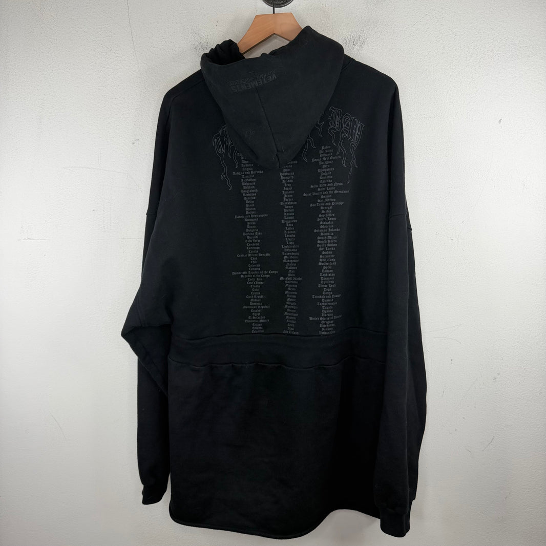 Vetements The Pirates Bay Hybrid Hoodie