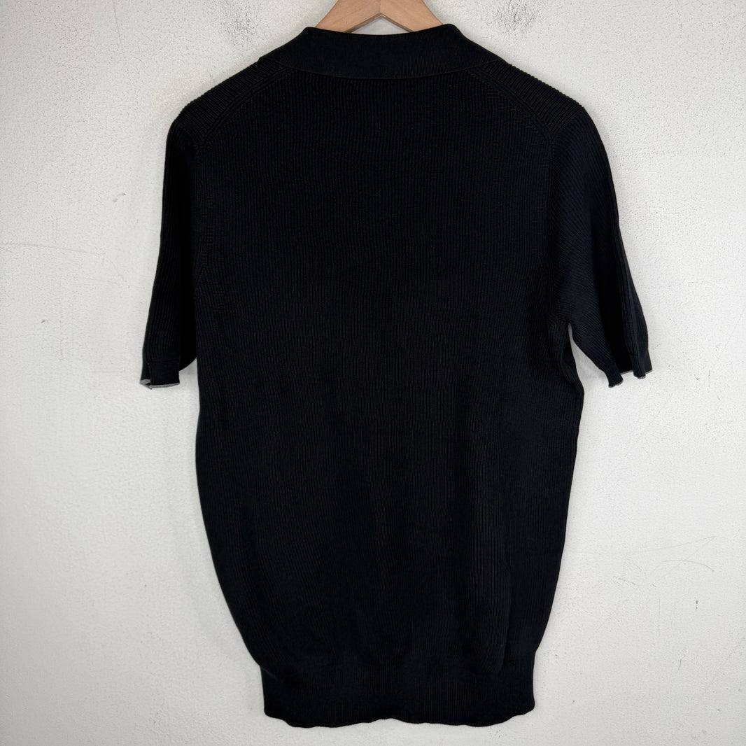 Brunello Cucinelli Ribbed Collar Polo