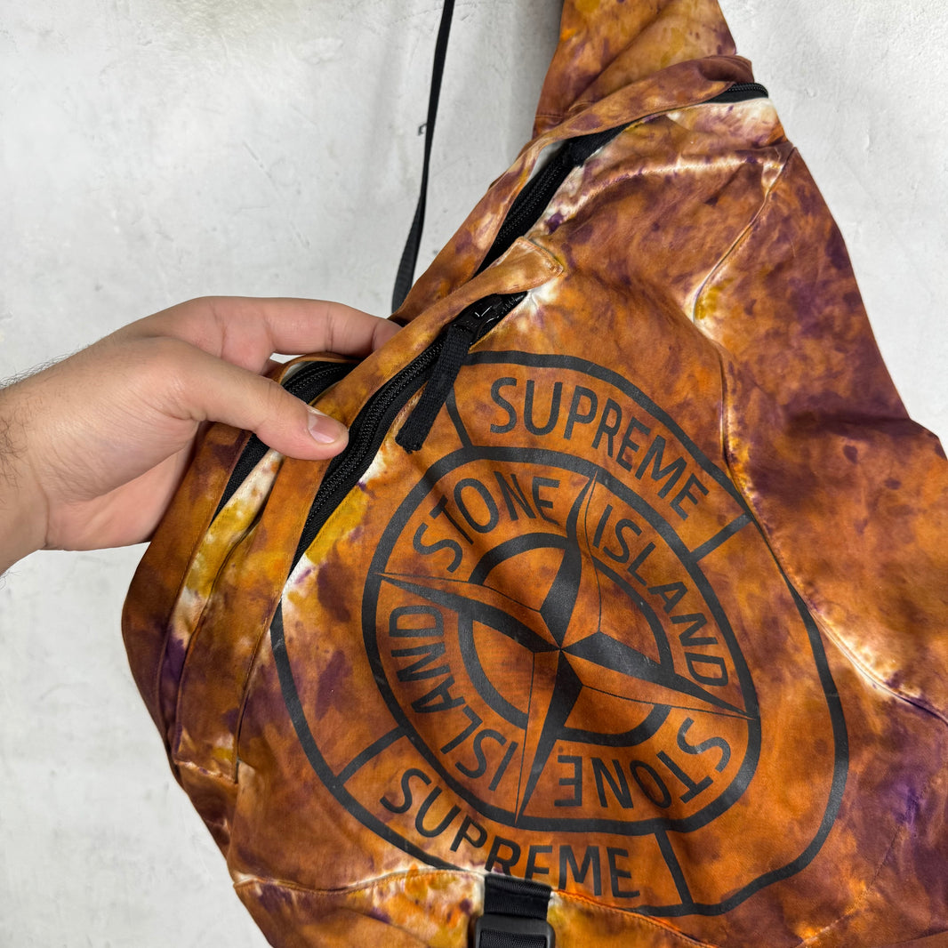 Supreme x Stone Island Dyed Sling Bag