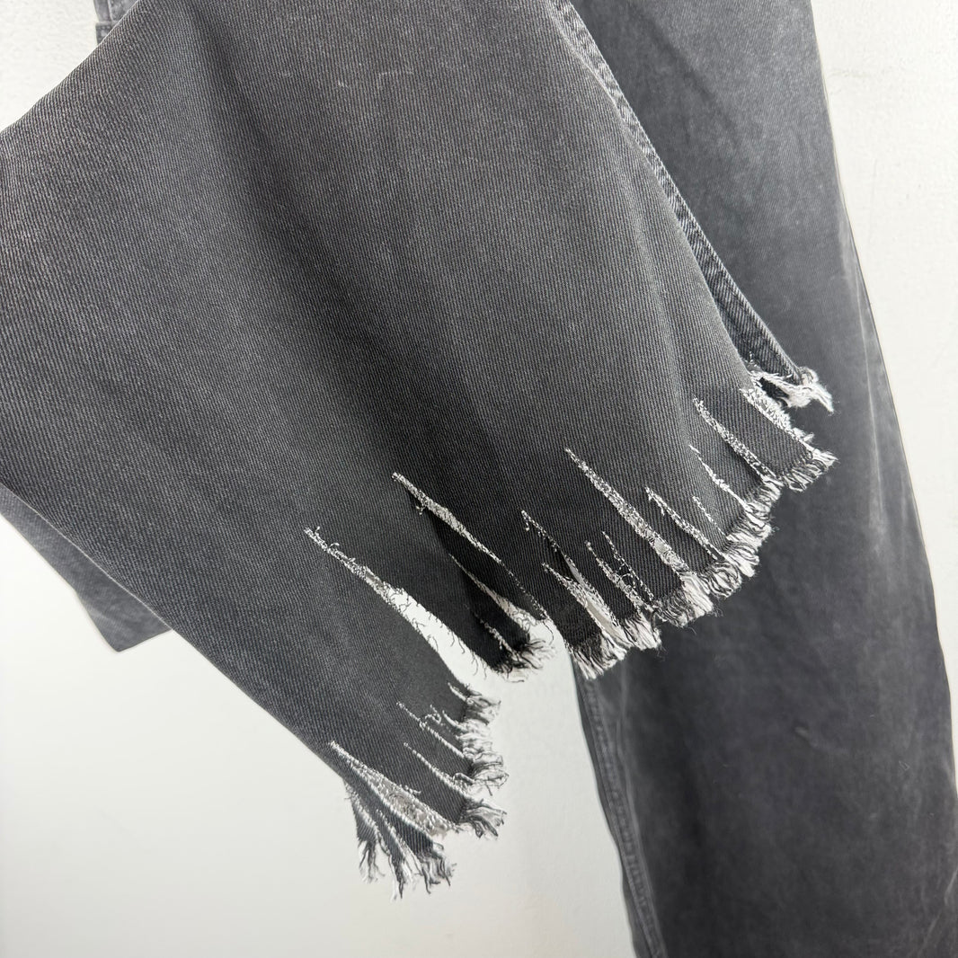 Marni Baggy Distressed Bottoms Jeans