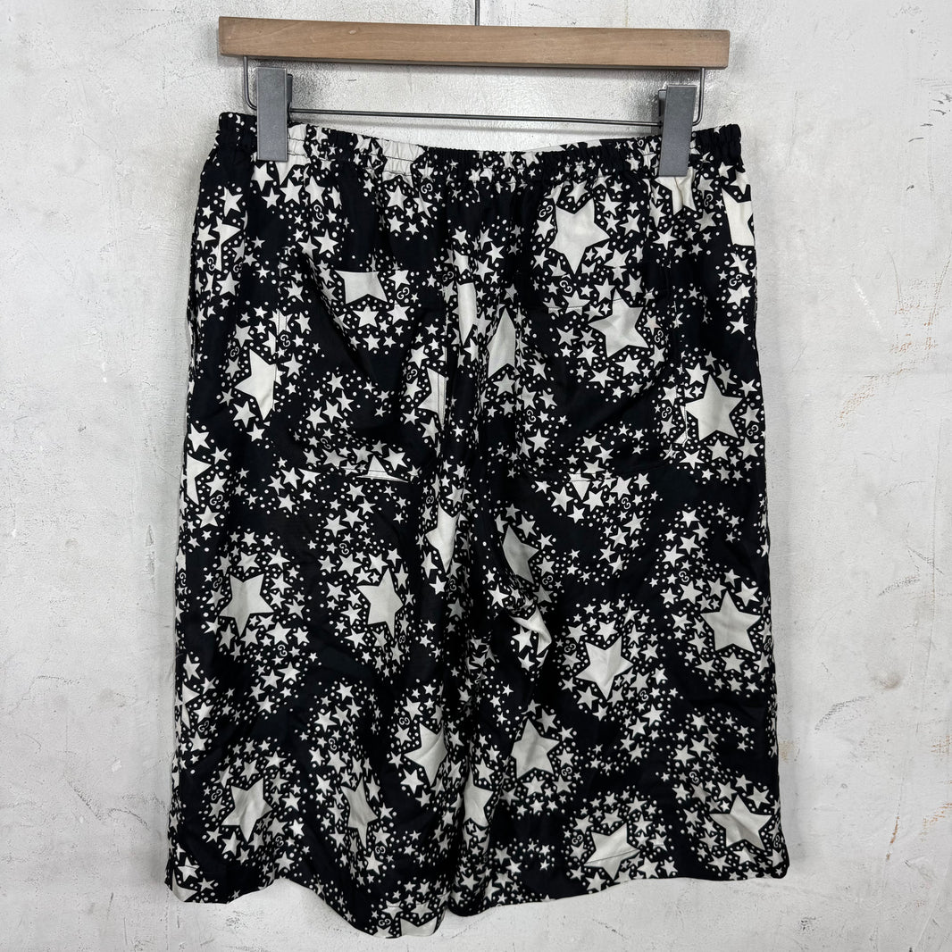 Gucci Silk Star Patterned Shorts