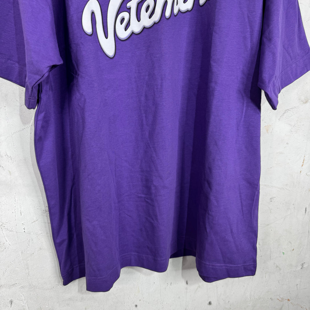 Vetements Purple Logo T-Shirt