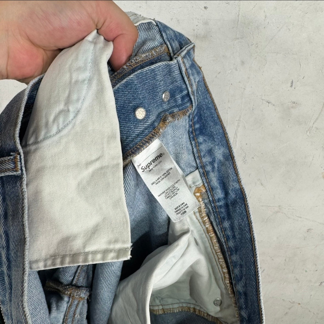 Supreme x Undercover Flannel Waist Jeans