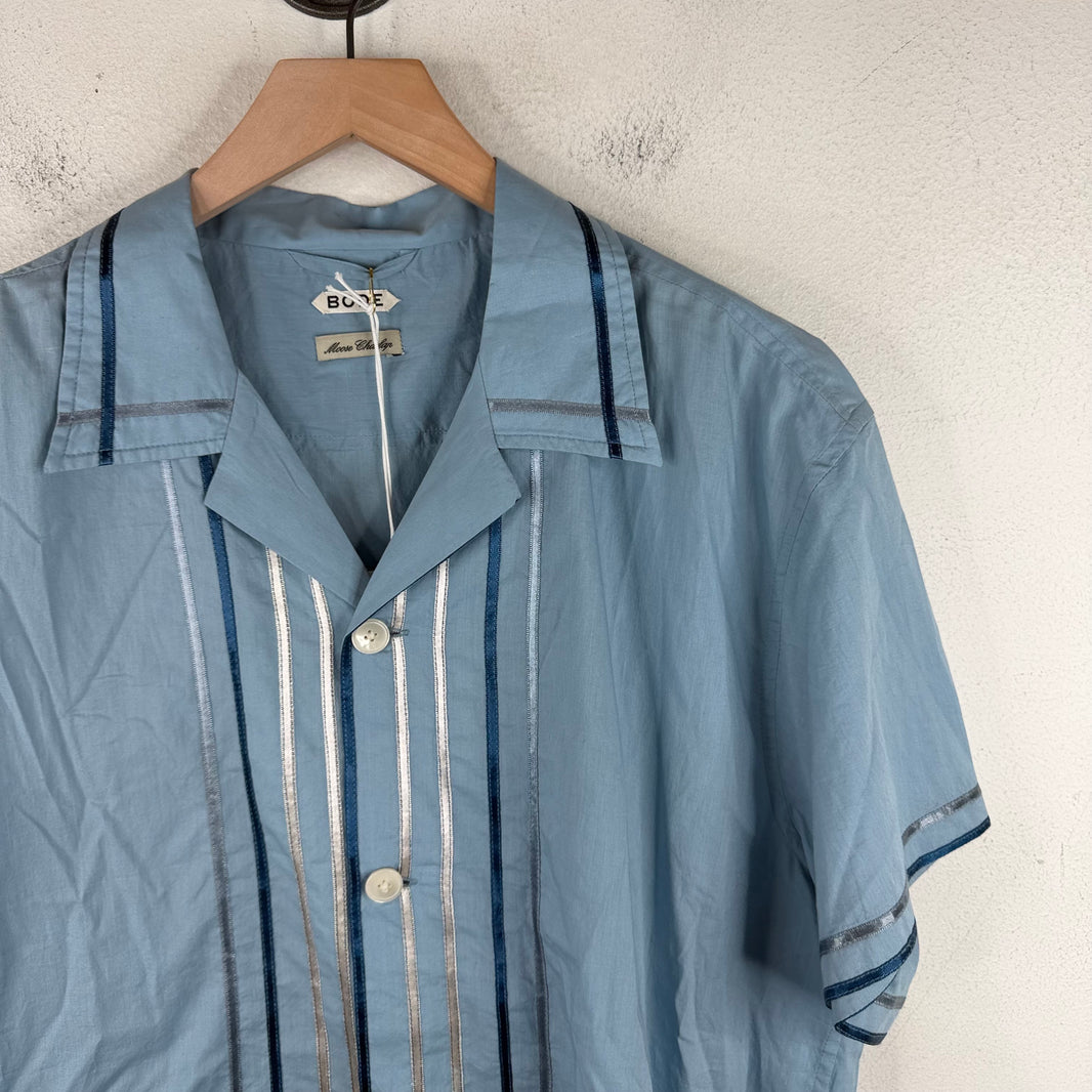 Bode Ribbon Plaid S/S Shirt