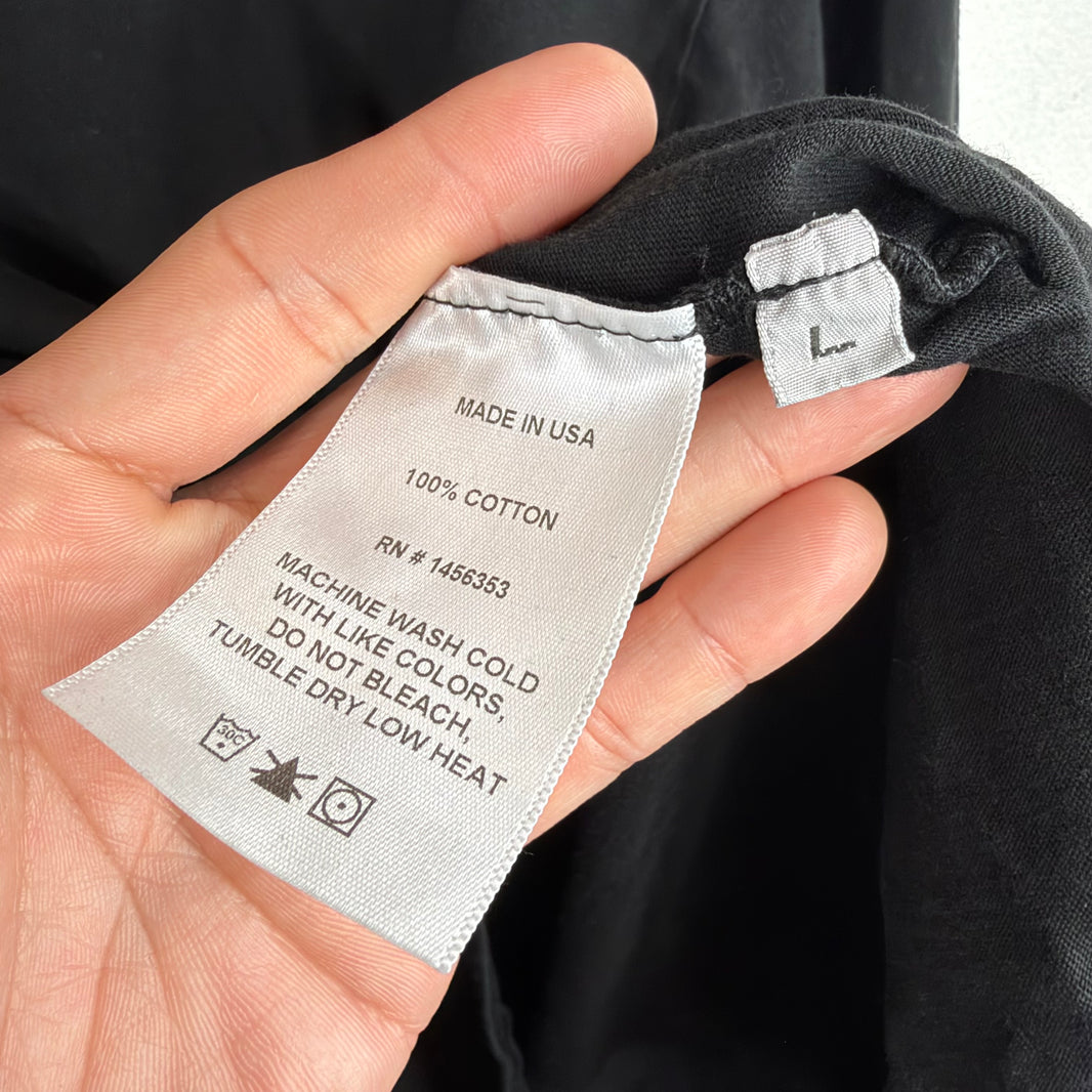 Endless Denim Black/Pink Thermal T-Shirt