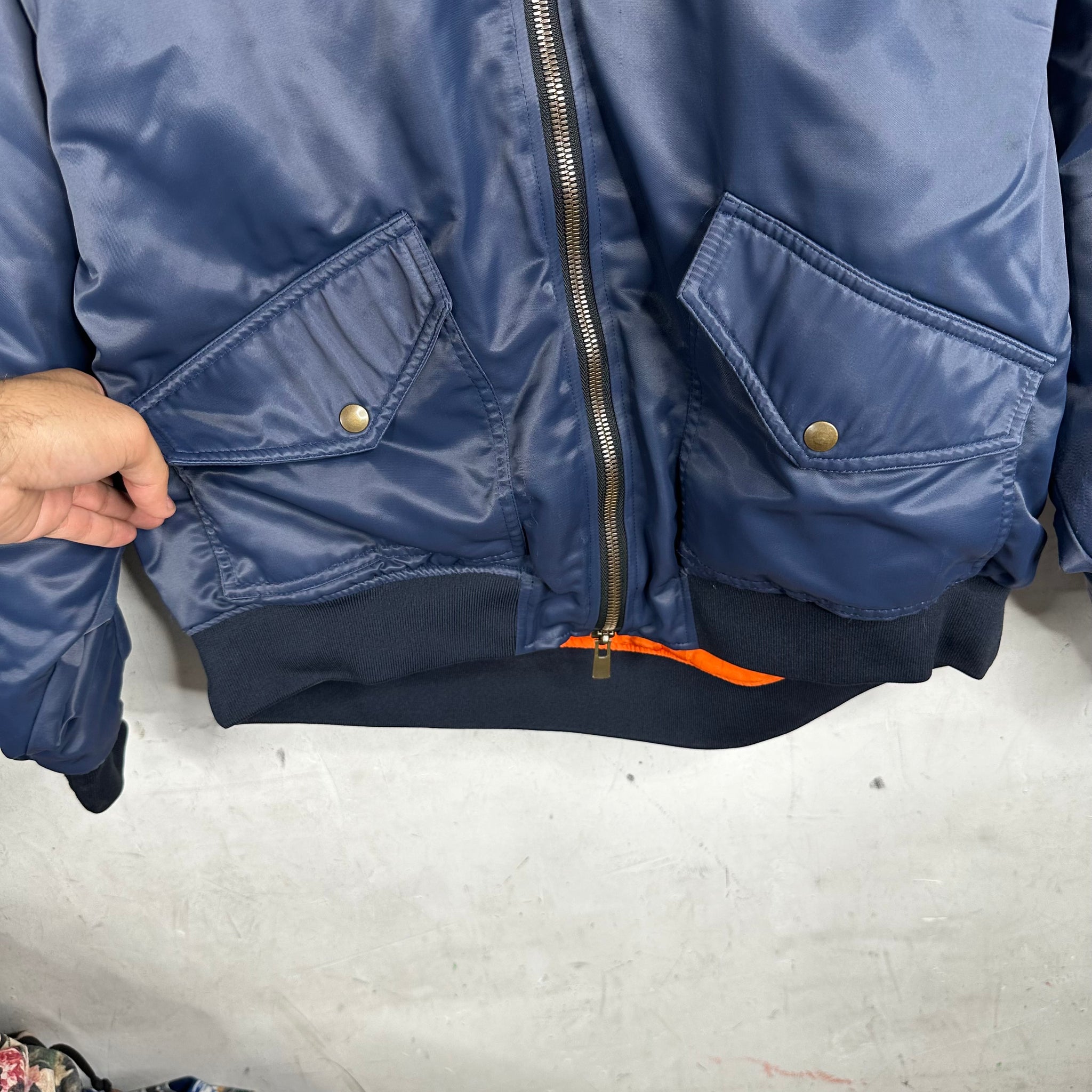 Y/Project Poly Hunchback Bomber Jacket