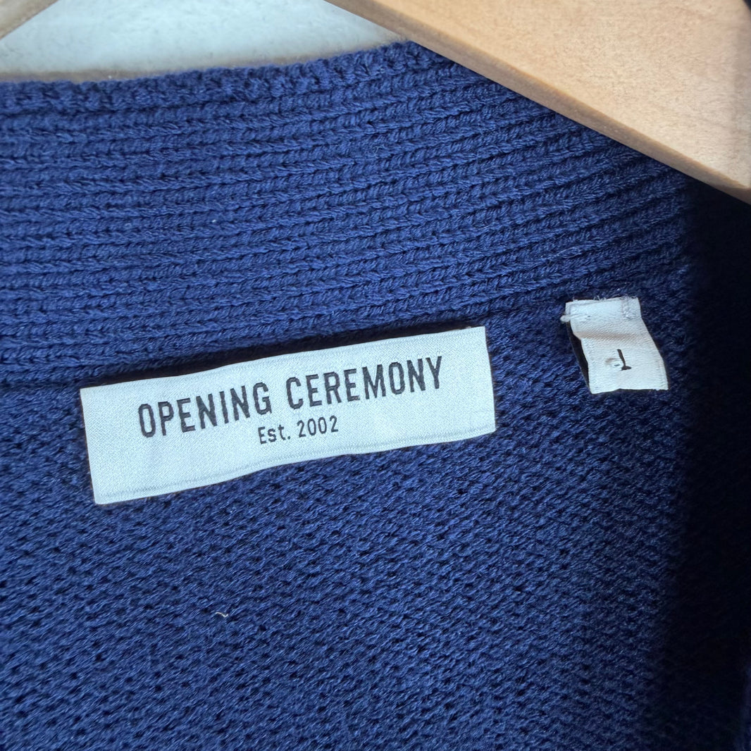 Opening Ceremony Chenille Patch Cardigan