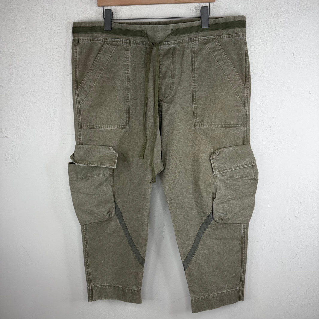 Greg Lauren Tent Canvas Cargo Pants