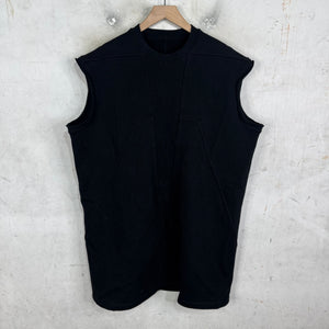 Rick Owens Paneled Sweatshirt Vest