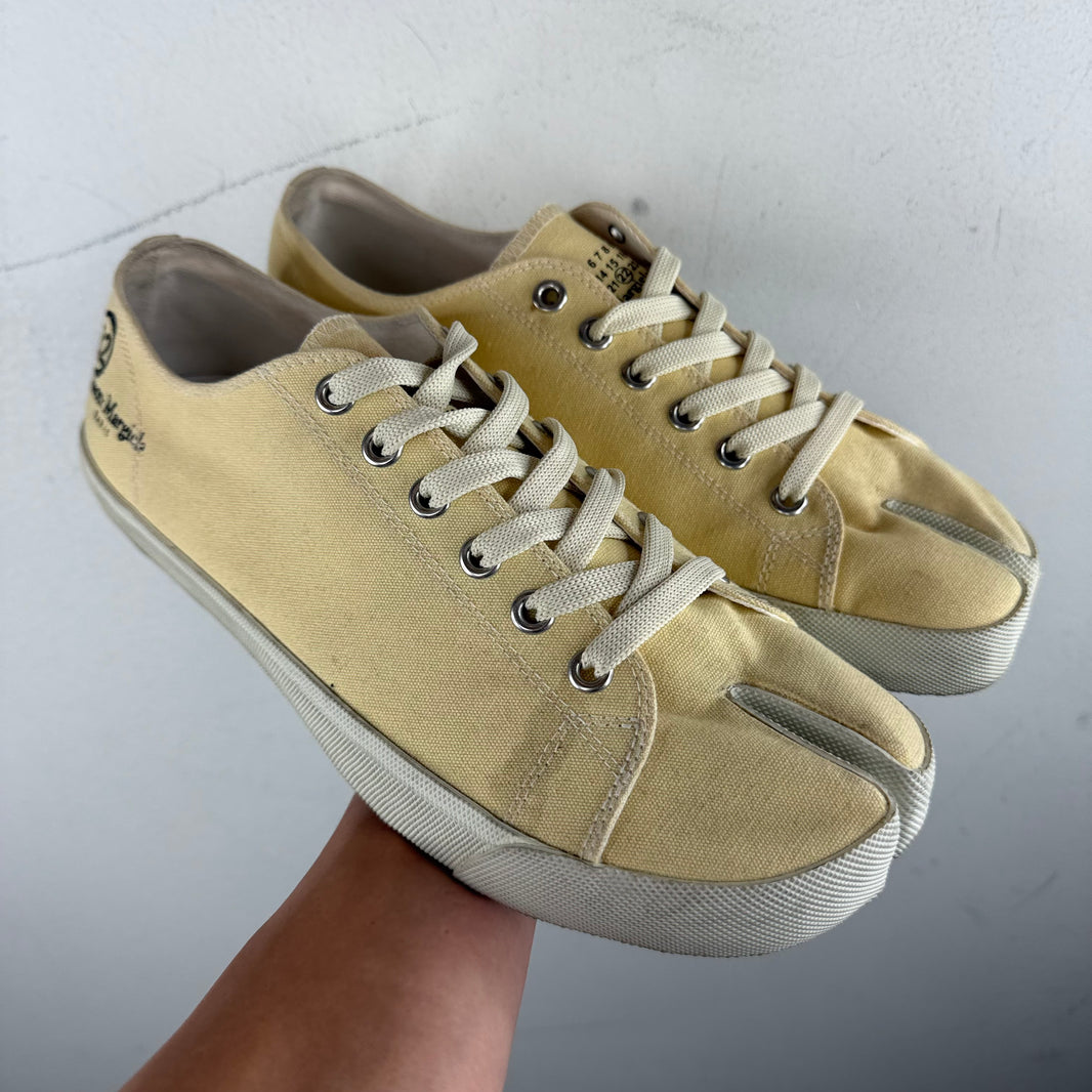 Margiela Yellow Tabi Sneakers