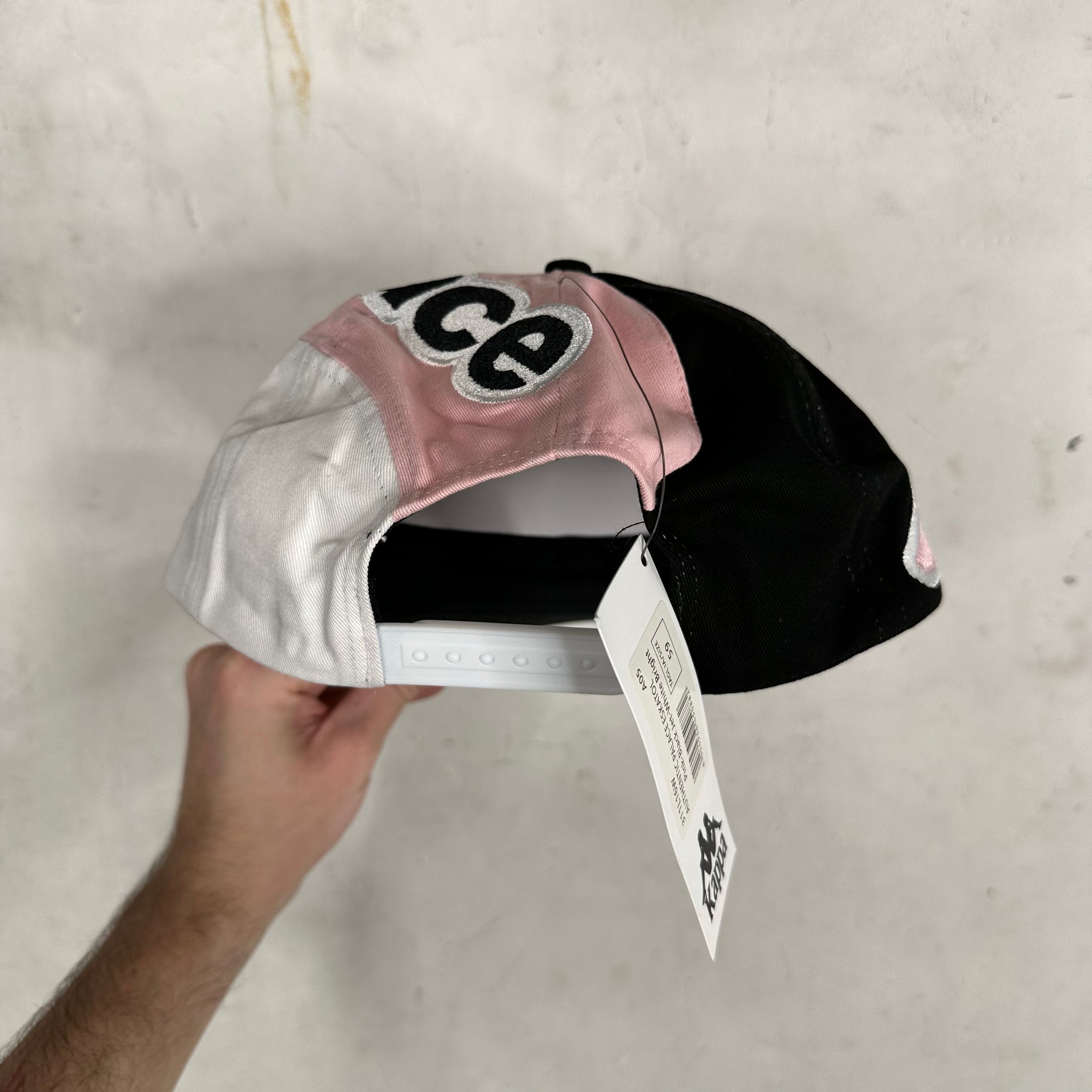 Palace x Kappa Pink Baseball Cap