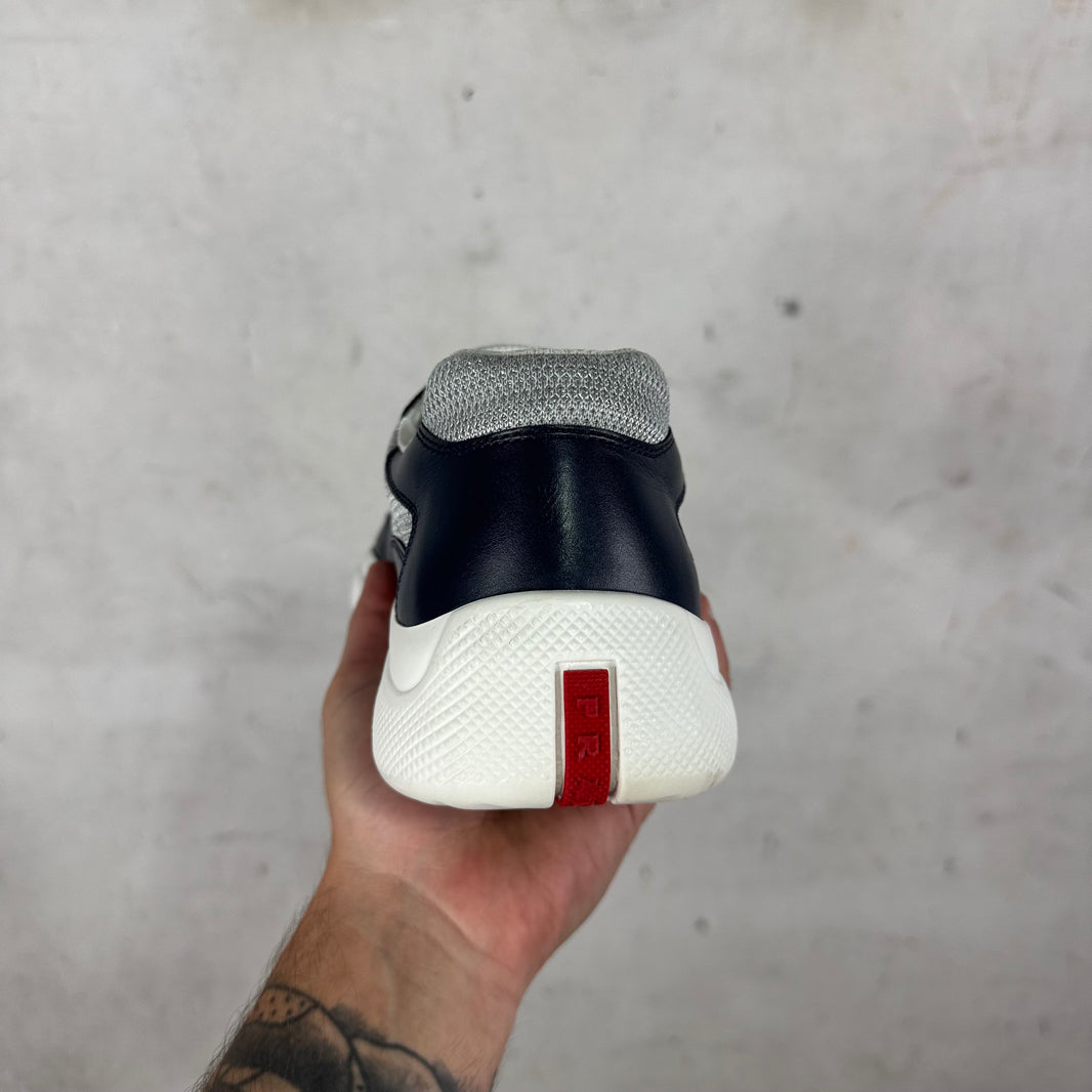 Prada Navy/Grey America Cups Low