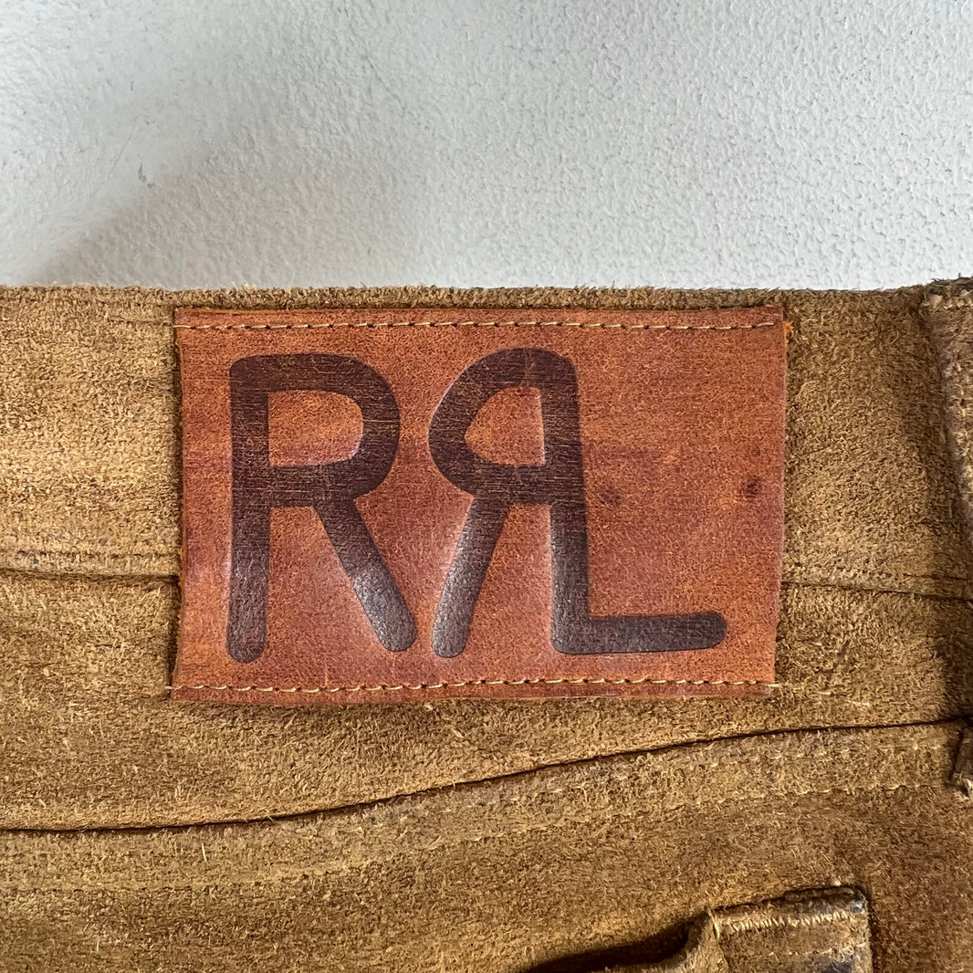 RRL Roughtout Suede Jeans