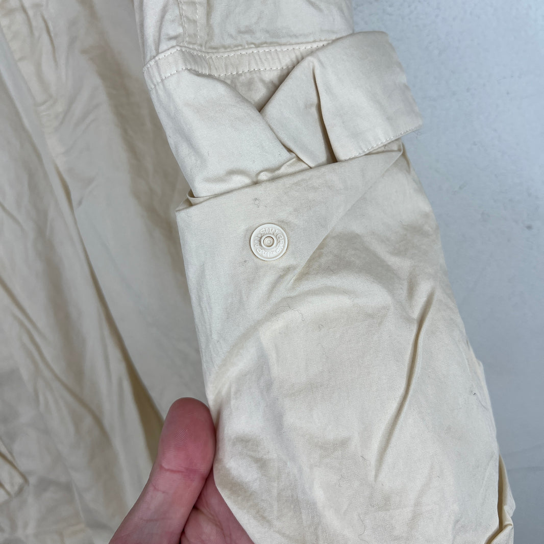 Our Legacy Cream Mount Cargo Trousers