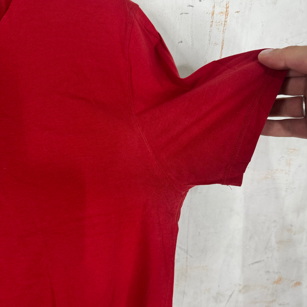 Dior Red Bee Logo T-Shirt