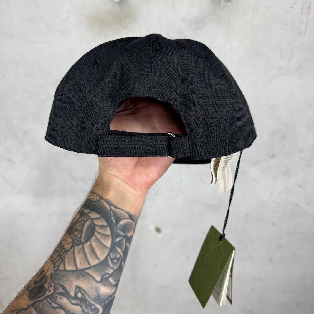 Gucci Monogram Patch Logo Hat New