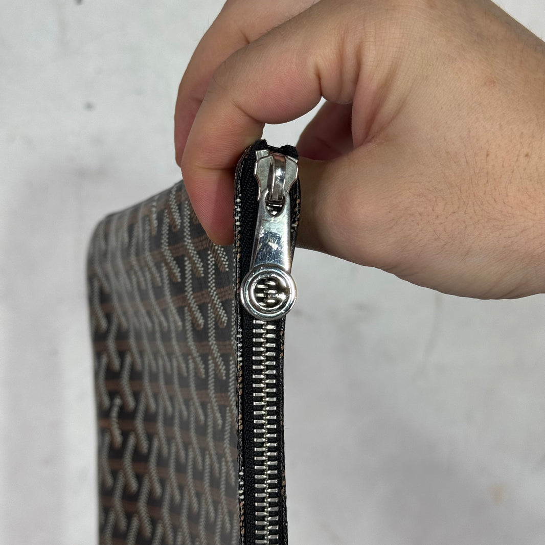 Goyard Black Senat MM Pouch
