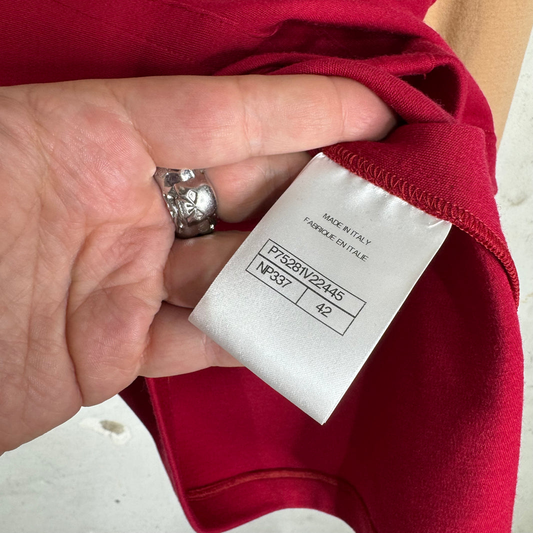 Chanel Metiers De Art 23' Pinned Logo Sweater
