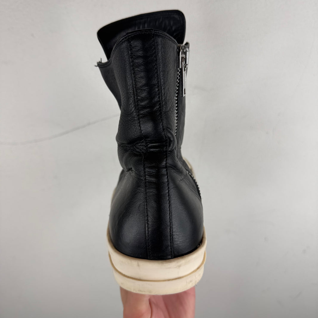 Rick Owens Leather Ramone Sneakers