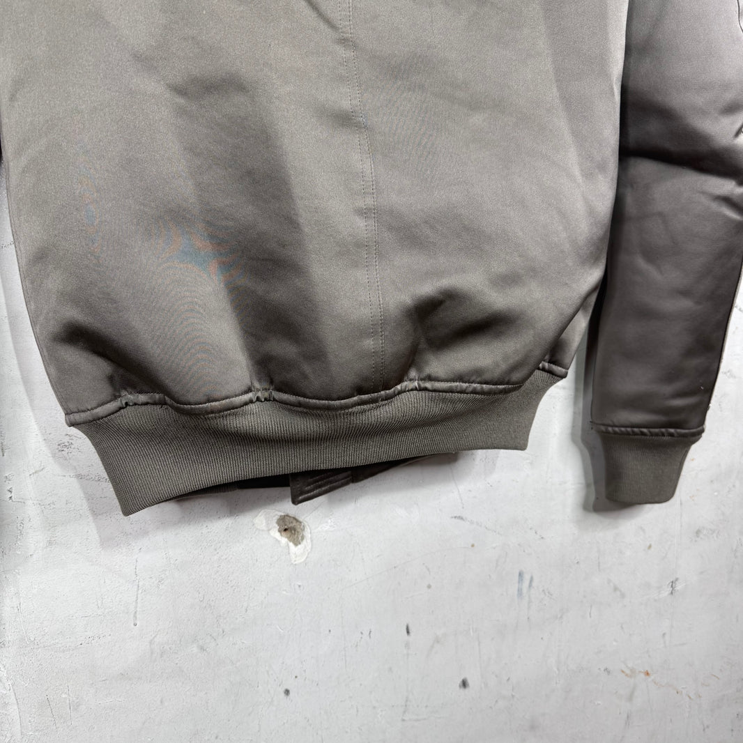 Rick Owens Grey Bomber Jacket