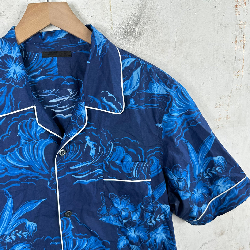 Prada Blue Beach Light Shirt