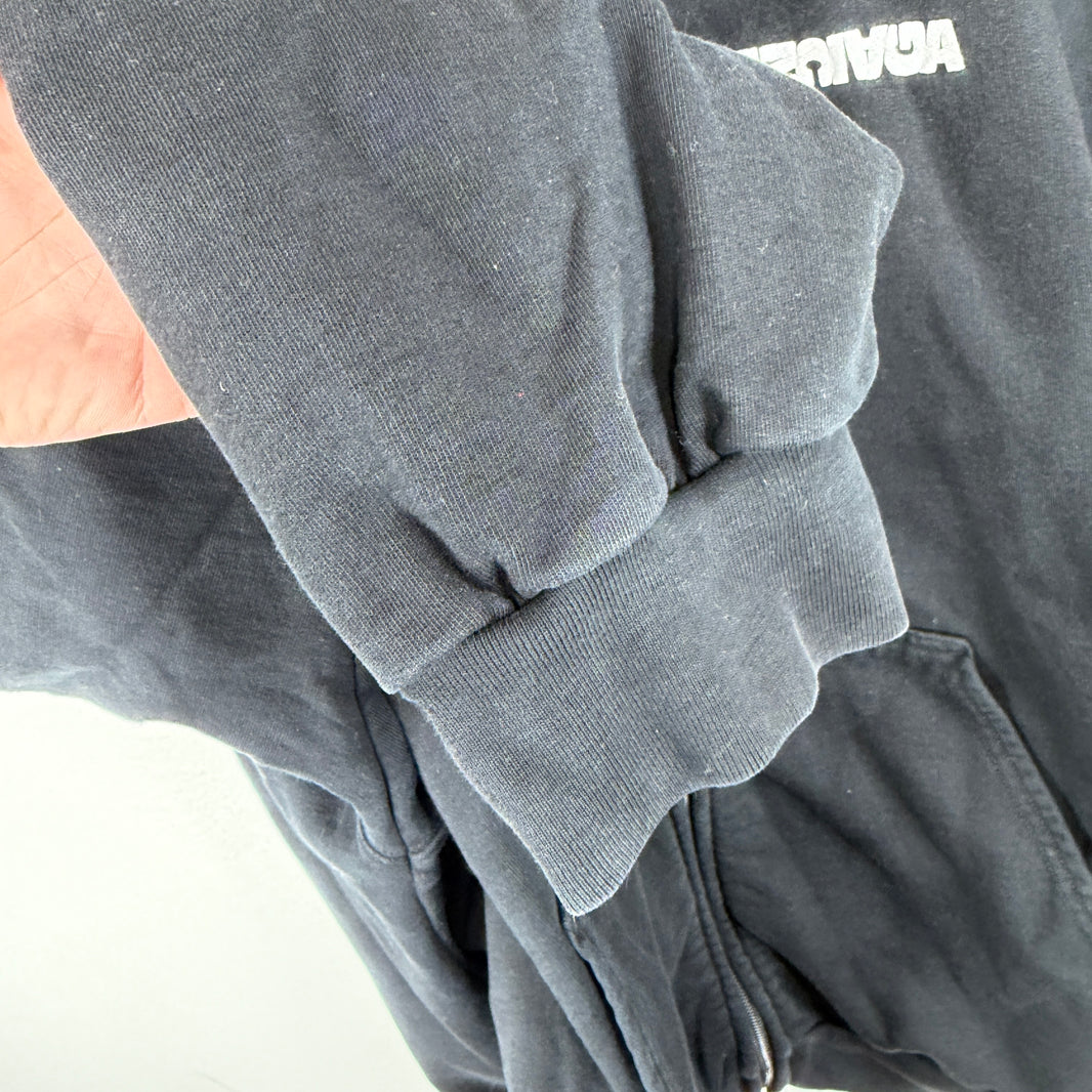 Balenciaga Upside Down Logo Zip Hoodie