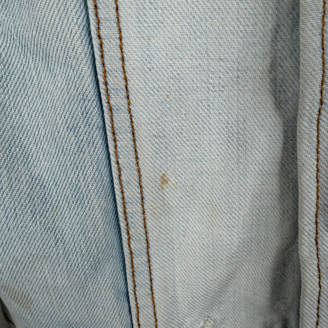 Vintage Lee 2 Tone Reversible Snap Button Denim Jacket